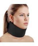 Adjustable Soft Foam Neck Brace for Neck Pain Relief - Black Medium (3 Depth) - Buy Online on GoSupps.com