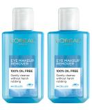 L'Oreal Paris Skin Care Clean Artiste Oil Free Eye Makeup Remover, 2 Count - Buy Online on GoSupps.com