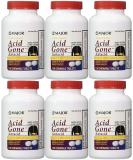 Acid Gone Antacid Chewable Tablets - 600 Ct. (6 Bottles) - Generic for Gaviscon Extra Strength - Buy Online on GoSupps.com