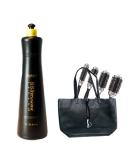 Mutari Professional Reductor Reconstructor Kit - Brazilian Keratin Straightening Treatment | Blowout Smoothing System with Pro Thermal 4 Brush & Leather Bag | 33.8 fl oz - Buy Now - Buy Online on GoSupps.com