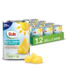 Dole Pineapple Chunks in 100% Fruit Juice 20oz (Pack of 12) - Buy Now! - Buy Online on GoSupps.com