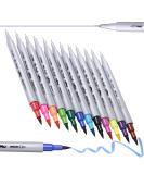 Mr. Pen- Dual Tip Brush Pens, 12 Colors, Brush Pens, Brush Markers, Dual Brush Pens, Markers for Kids Adults Coloring, Art Markers for Adults, Dual Tip Markers. - Buy Online on GoSupps.com