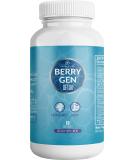 Berry Gen Detox Herbal Supplement with Probiotics, Aloe Vera & Psyllium Husk - 60 Capsules | USA-Made Natural Formula for Digestive Support - Buy Online on GoSupps.com