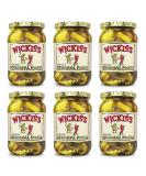 Wickles Pickles Original Kosher Dill Chips - 6 Pack (16oz) | Sweet & Spicy Pickles - Buy Online on GoSupps.com