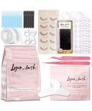 Lyon Lash 4x100 Pack Eyelash Extension Kit: Under Eye Gel Pads, Mascara Brushes, Applicators, Glue Ring Holder, Medical Tapes - Buy Online on GoSupps.com
