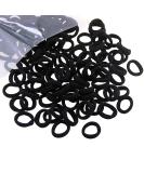 Miuance Small Black Hair Ties 120 PCS - No Damage Elastic Ponytail Holders for Kids Girls - Buy Online on GoSupps.com
