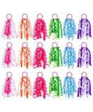 Sucrain 18 PCS Colorful Elastic Curly Hair Ribbons Ties for Girls - Boutique Hair Bands for Toddlers, Kids & Children | Ponytail Holders - Buy Online on GoSupps.com