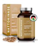 High-Dose Nattokinase Capsules | Cardio Active Formula with Q10 Chrome Pepper Vit C & E - 90 Lab-Tested Capsules - No Additives Made in DE - Buy Online on GoSupps.com