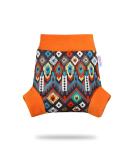 Petit Lulu Size M Cloth Nappy Wrap | Washable Reusable Diaper | Ethno Print | Made in Europe - Buy Online on GoSupps.com