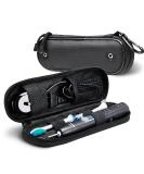 Compact Toothbrush Travel Case for Oral-B Pro 1000/1500 & Philips Sonicare ProtectiveClean 4100/5100/7500 - Electric Toothbrush Holder for Travel - Buy Online on GoSupps.com