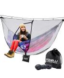 Foxelli XL Hammock Net - Lightweight 12ft Portable Netting for Camping Hammocks - Buy Online on GoSupps.com