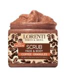 Granulated Natural Coffee Scrub for Face & Body - Anti-Aging Anti-Cellulite Exfoliant with Jojoba Oil & Vitamin E - Buy Online on GoSupps.com