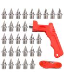 30 Pack Athletics Replacement Spikes | Durable Dorns & Nails for Running | Includes Spike Key - Buy Online on GoSupps.com