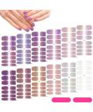 12 Sheets Glitter Solid Color Nail Wraps Nail Polish Stickers Adhesive Nail Polish Wraps Nail Stickers Full Nail Wraps Stick On Nail Strips with 2 Pieces Nail Files for Women Gel Polish Nail - Buy Online on GoSupps.com