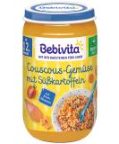 Bebivita Menus for 12 Months - Couscous Vegetables with Sweet Potatoes (6 x 250g) - Pack of 6 International Shipping Available - Buy Online on GoSupps.com