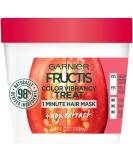 Garnier Fructis Color Vibrancy Treat Hair Mask with Goji Extract - 3.4 Fl Oz - Buy Online on GoSupps.com