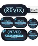 Revix Cool Pads for Injuries - Reusable Cold & Warm Compresses for Pain Relief Swelling Bruises - Adjustable Flexible 5-Piece Set - Fast International Shipping - Buy Online on GoSupps.com
