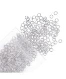 Uniclife 6 mm Metal Split Jump Rings Double Loops 500 PCS Mini Ring Connectors for Jewelry Necklaces Bracelet Earrings and Crafts Ornament - Buy Online on GoSupps.com