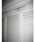 Safety Innovations Complete Deluxe Bi-fold Door Lock - (2- Pack) - Fits Bi-Fold Doors from 1 1/8" - 1 3/8" Thick - Made from Unbreakable Clear Polycarbonate - Buy Online on GoSupps.com