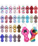 Cludoo 30Pcs Chapstick Holder Keychain Bulk  Chapstick Lip Balm Lipgloss Lipstick Holder Keychains for Lipstick  Chapstick  Lip Balm  lanyards  30 Vibrant Colors - Buy Online on GoSupps.com
