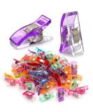 GMMA 120 Pcs Mix Colors Acrylic Sewing Clips - Premium Quilting Clips for Fabric - Storage Bag Clips for Crafts - Buy Online on GoSupps.com
