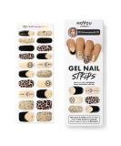 Moyou London Semi Cured Gel Nail Strips - 20 Pc. | Easy Apply & Remove | Salon-Quality Manicure | Buy 3, Get 1 Free UV Lamp - universenails18 - Buy Online on GoSupps.com