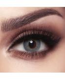 Buy Bella Elite Midnight Blue Colored Contact Lenses - Monthly Gray-Blue Lenses for Dark Eyes (Dioptria -0.00) - Buy Online on GoSupps.com