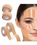 4 Rolls Face Lift Tape - Overnight Wrinkle Reduction Patches for Forehead Face & Neck | 2.5cm x 5m | Global Shipping Available - Buy Online on GoSupps.com