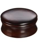 Kingsley Dark Wood Shave Soap Bowl with Lid - Elegant and Functional - Buy Online on GoSupps.com
