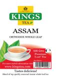 KINGS TEA Assam Orthodox Whole Leaf Loose Tea 500 GMS - Buy Online on GoSupps.com