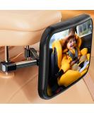 Buy Auvstar 360 Rotatable Baby Back Seat Mirror Frost-Proof Rearview Car Mirror with Metal Clip | Must-Have for New Parents | International Shipping Available - Buy Online on GoSupps.com
