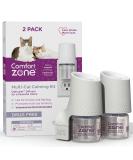 Comfort Zone Multi-Cat Calming Diffuser Kit (2-Room Pack) - Vet Recommended for Peaceful Home, Reduce Cat Fighting & Scratching - Buy Online on GoSupps.com