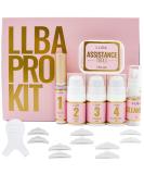 LLBA Lash Lift Kit - Professional & Home Use | Long-Lasting Semi-Permanent Curling | Upgraded Ingredients for Hygienic & Easy Cleaning - Buy Online on GoSupps.com