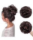 Buy Tess Hair Part with Rubber Band - 55g Medium Brown Synthetic Hair Tie for Large Buns | Haardutt Hair Extensions for Women & Girls - Buy Online on GoSupps.com