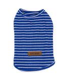 Heroic Striped Pet Pullover Sweater for Small Dogs & Cats - Cute Dog Clothes in Pink Red Blue Gray (1.2-9.0 kg) - Buy Online on GoSupps.com