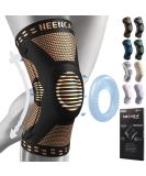 NEENCA Professional Knee Brace Knee Compression Sleeve Support for Men Women with Patella Gel Pads & Side Stabilizers Medical Grade Knee Pads for Running Meniscus Tear ACL Arthritis Joint Pain Relief XL Copper - Buy Online on GoSupps.com