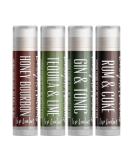 Buy Mini Bar Lip Balm Gift Set - Honey Bourbon Tequila Lime Gin Tonic Rum Coke | Perfect Gift for Lip Care Lovers - Buy Online on GoSupps.com
