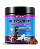 Itchy Dog Skin Relief Immunity Treats for Dogs | Soothes Itchy Skin & Allergies | Peking Duck 150 Chews - Buy Online on GoSupps.com