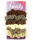 Goody Ouchless Nude Knit Ponytailer Scrunchies - 6 Pack - Buy Online on GoSupps.com