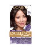 L'Oreal Paris Excellence Cool Supreme Ash Hair Color - 100% Gray Coverage Dye with Anti-Brass Shampoo & Conditioner - 3.11 Ultra Ash Black - 1 Count - Buy Online on GoSupps.com