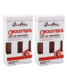 Queen Helene Cholesterol Hot Oil Treatment 3 Count - 1oz Tubes (Pack of 2) - Buy Online on GoSupps.com