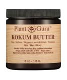 Raw Kokum Butter 8 oz - 100% Pure Natural Cold Pressed Moisturizer for Skin Hair & DIY Creams Balms Lotions & Soap Making - International Shipping Available - Buy Online on GoSupps.com