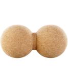 Newgen Medicals Double Ball Massage - Duo Massage Ball & Fascia Trainer Self-Massage Cork 6.5 cm Foot Massage Tool - Buy Online on GoSupps.com