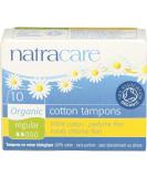 Natracare Tampons Regular - 2 Packs of 10 | Organic Cotton Feminine Hygiene - Buy Online on GoSupps.com