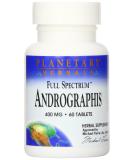 Planetary Herbals Full Spectrum Andrographis 400mg - 60 Tablets - Ayurvedic Herb - Buy Online on GoSupps.com