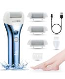 BarberBoss Electric Foot File Hard Skin Remover - Callus Remover Foot Files for Hard Skin Feet Hard Skin Remover Electric Professional Pedicure Set for Feet (Blue) - Buy Online on GoSupps.com