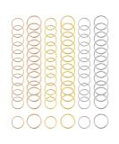 180 Pieces Hair Rings for Braids - 3 Colors 2 Sizes | Stylish Hair Clips for International Shipping - Buy Online on GoSupps.com