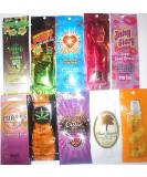 30 Indoor Tanning Bed Sample Packs with Suntan Lotion, Bronzers & More - Buy Online on GoSupps.com