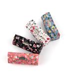 AUEAR 4 Pcs Women Floral Lipstick Case with Mirror Lipstick Holder for Purse Travel Makeup Storage Organizer (Small Flower Pattern) - Buy Online on GoSupps.com