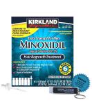 Kirkland Minoxidil 5% Extra Strength 6 Month Supply for Men - Hair Regrowth Treatment - 2 Fl Oz (Pack of 6) + Bonus Key Chain - Buy Online on GoSupps.com